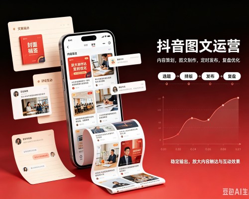 铁锋抖音图文代运营服务
